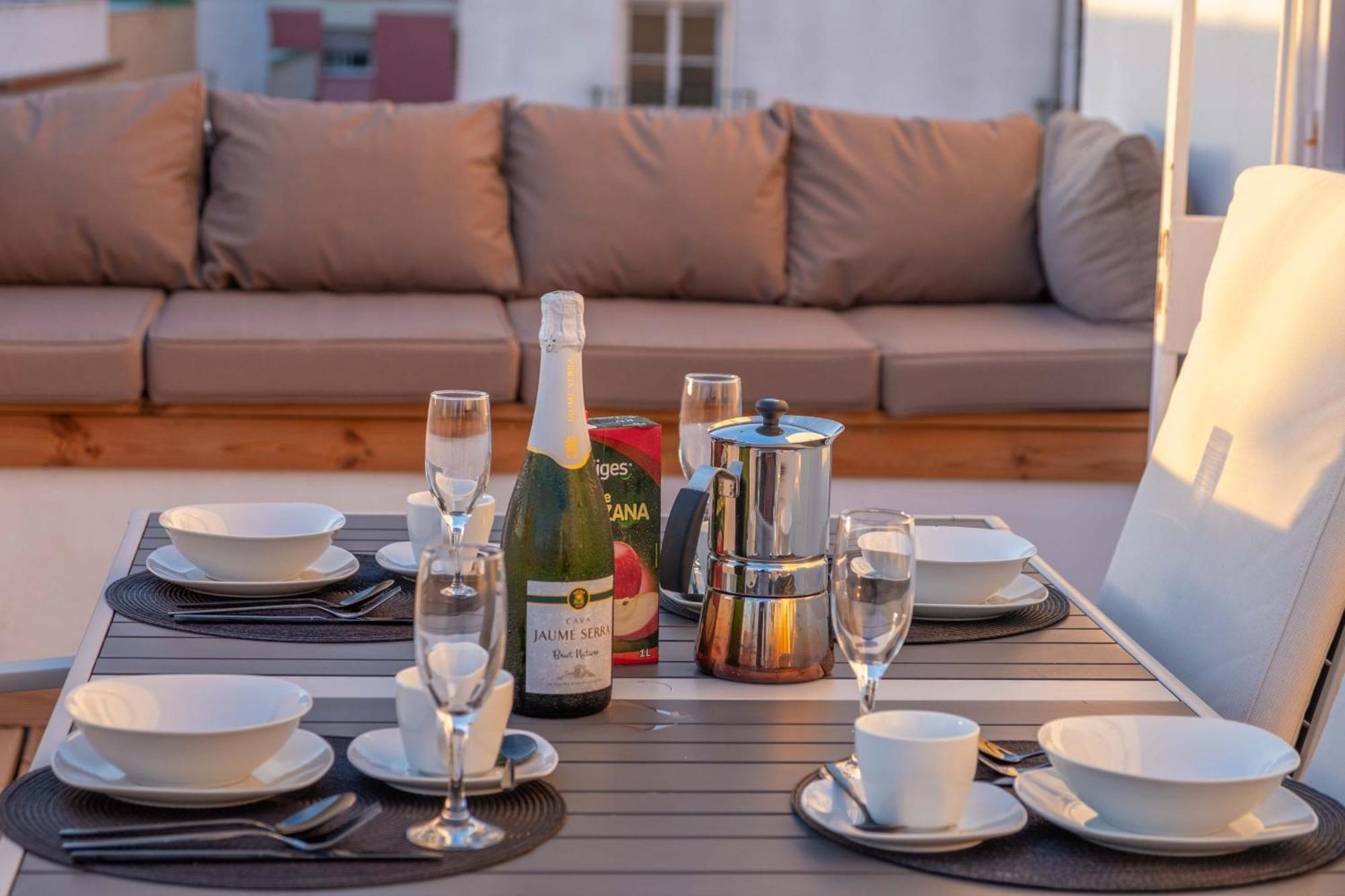 Penthouse With Jacuzzi, And Garaje Grupo Ac Gestion Apartment Cádiz Exterior foto