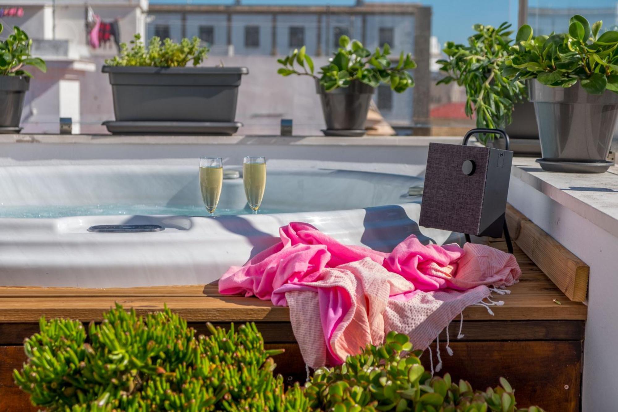 Penthouse With Jacuzzi, And Garaje Grupo Ac Gestion Apartment Cádiz Exterior foto